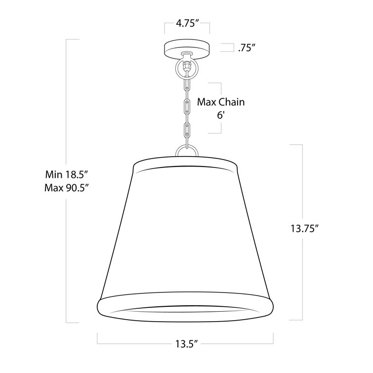 Augustine Weathered Grey Drum Pendant for Indoor/Outdoor
