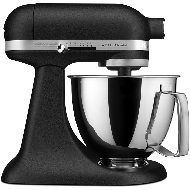 Artisan Mini Cast Iron Black Stainless Steel Kitchen Machine