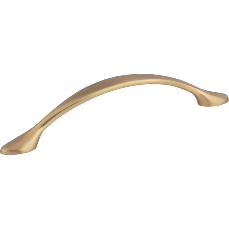 Satin Bronze Arched Cabinet Pull with Mounting Hardware