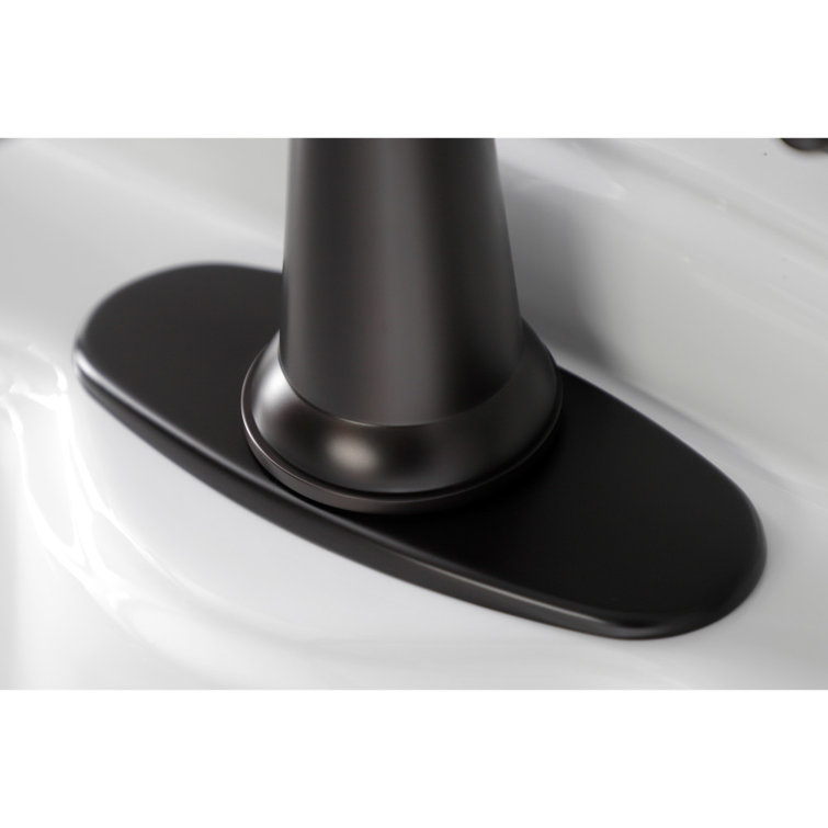 Brushed Brass Nautical Single-Handle Bathroom Faucet