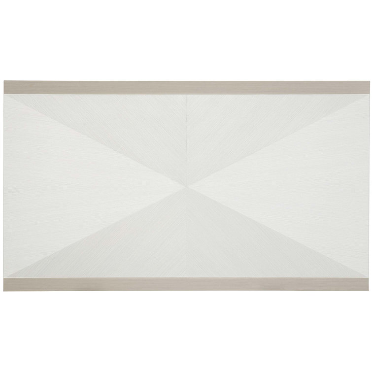 Gray and White Rectangular Wood Cocktail Table with Storage