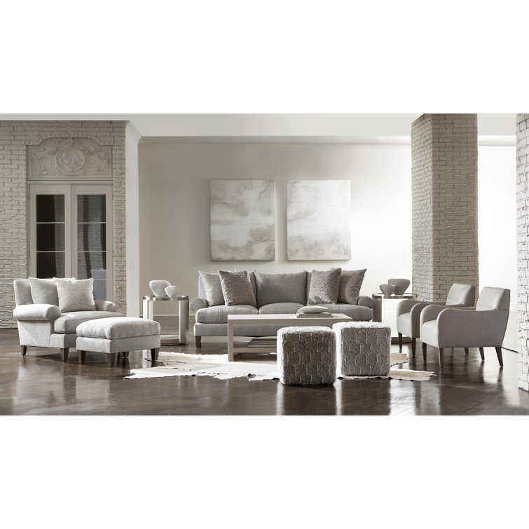 Gray and White Rectangular Wood Cocktail Table with Storage