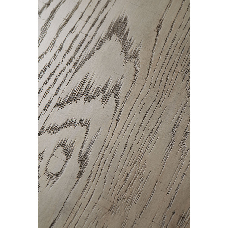 Gray Square Wood Coffee Table with Storage