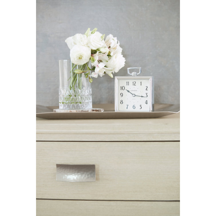 East Hampton Cream 5-Drawer Transitional Tall Dresser