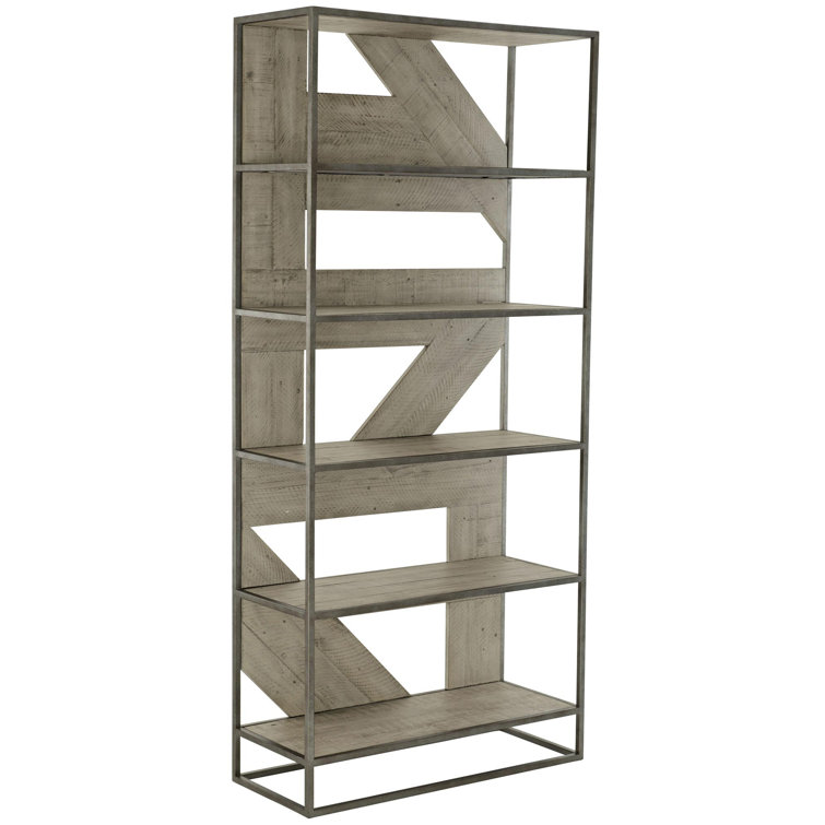 Highland Park Silver-White Adjustable Wood Etagere