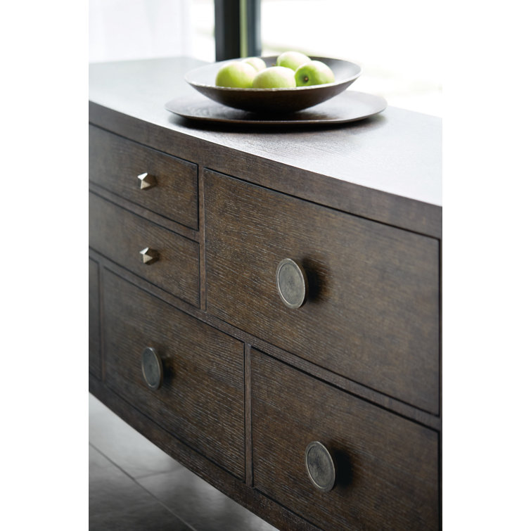 Linea 68'' Brown Oak Transitional Sideboard