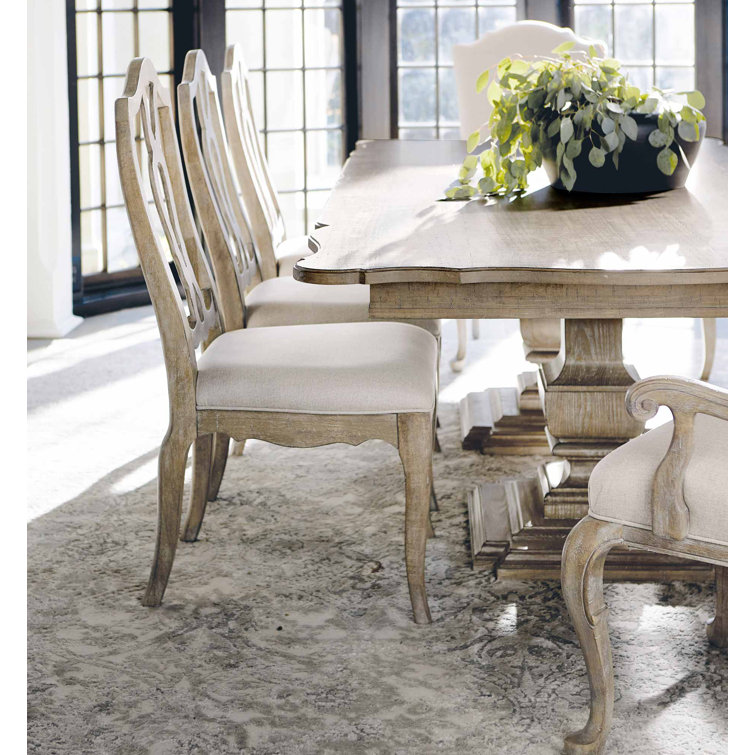 Reclaimed Pine Extendable Rectangular Dining Table in Rustic Brown