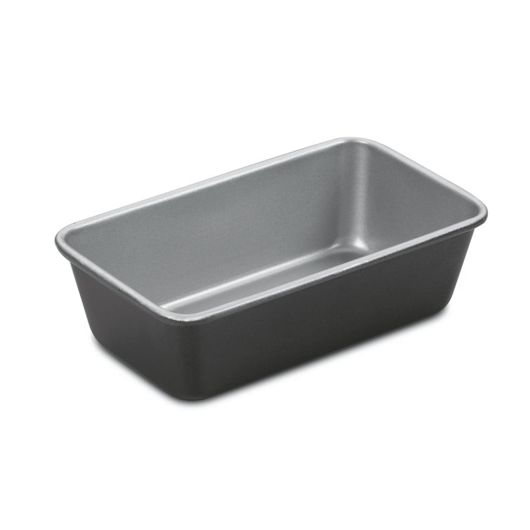 Silver Aluminum Non-Stick Loaf Pan with Lid