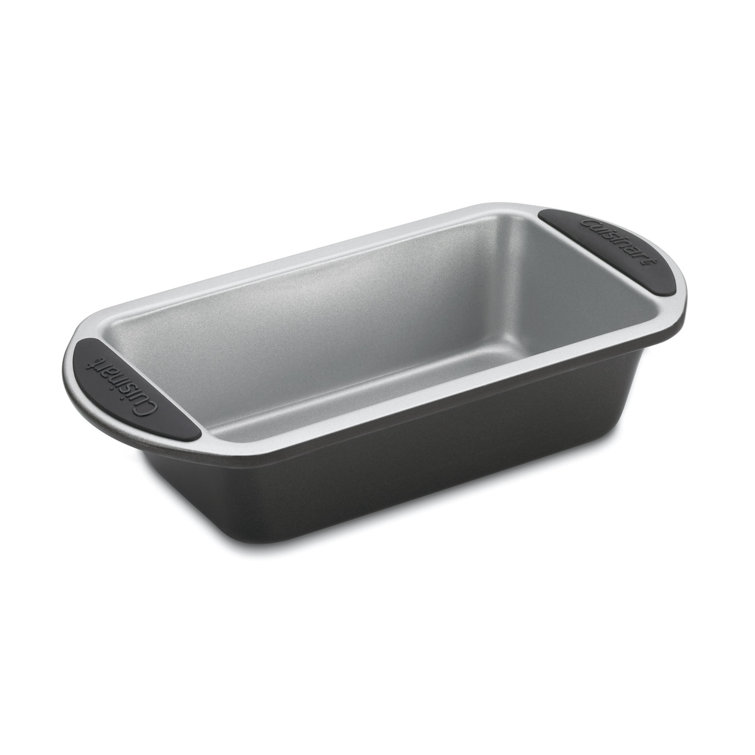 Cuisinart 9" Non-Stick Steel Loaf Pan with Silicone Grips