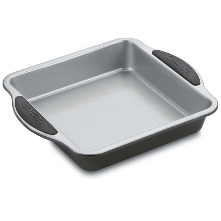 Cuisinart 9-Inch Nonstick Square Cake Pan with Silicone Grips