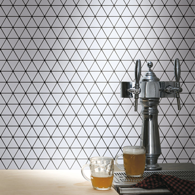 White Porcelain Grid Mosaic Wall & Floor Tile Sheet