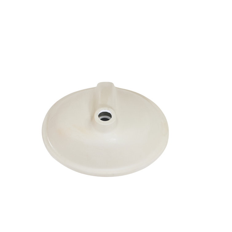 Altair 15.2'' White Ceramic Oval Undermount Bathroom Sink