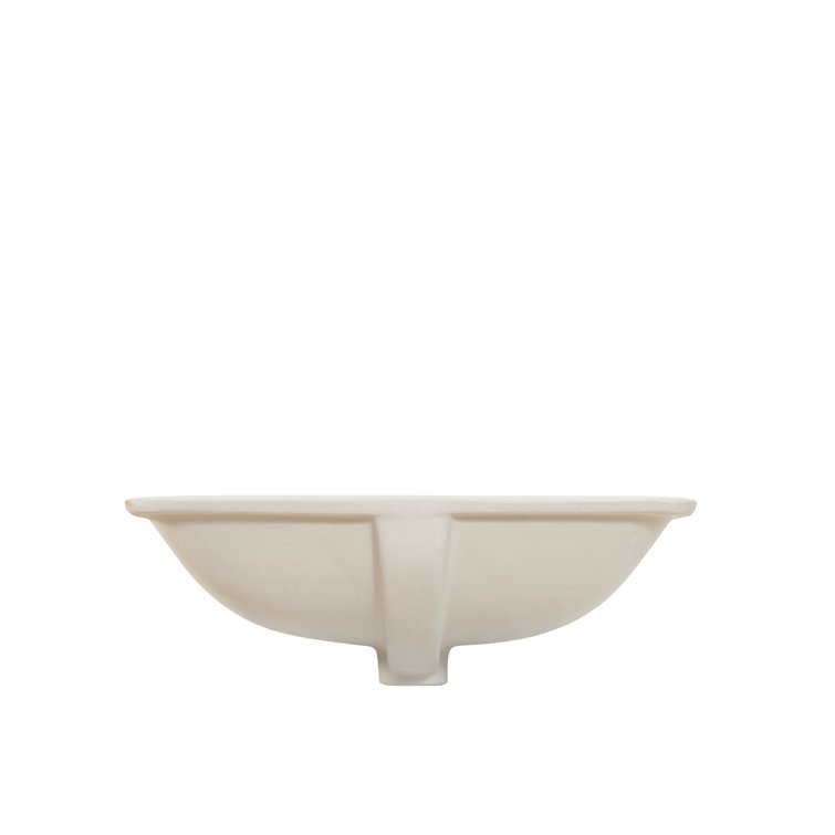 Altair 20'' White Ceramic Rectangular Undermount Vanity Sink