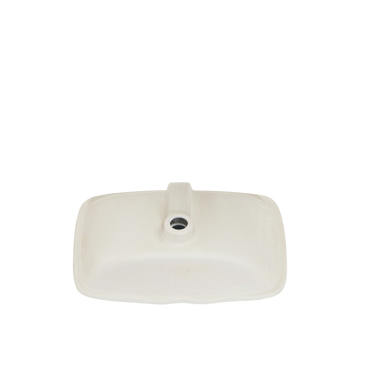 Altair 20'' White Ceramic Rectangular Undermount Vanity Sink
