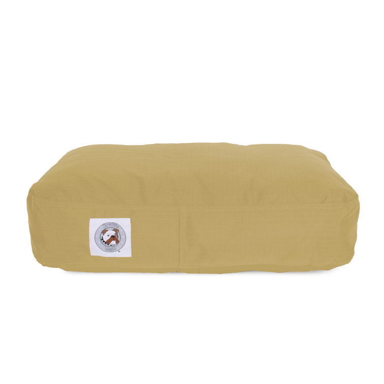 Small Tan Waterproof Chew Resistant Outdoor Pet Bed