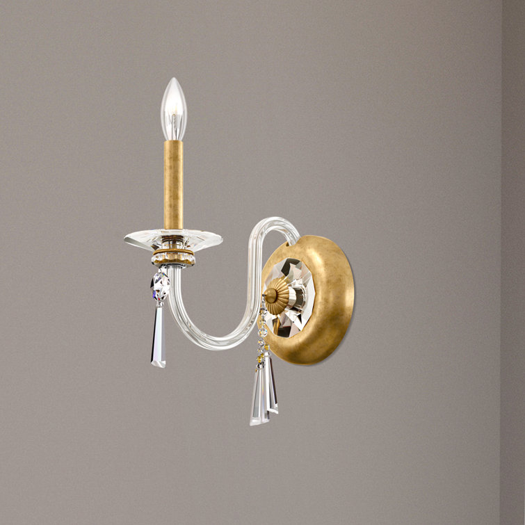 Savannah Heirloom Gold Dimmable Direct Wired Wall Sconce