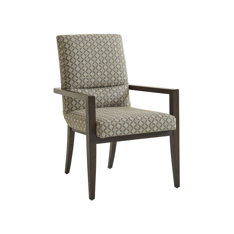 Park City Glenwild Green Upholstered Wooden Armchair