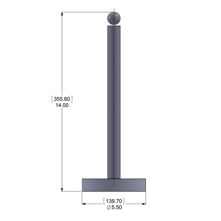 Polished Nickel Brass Contemporary Kitchen Paper Towel Holder