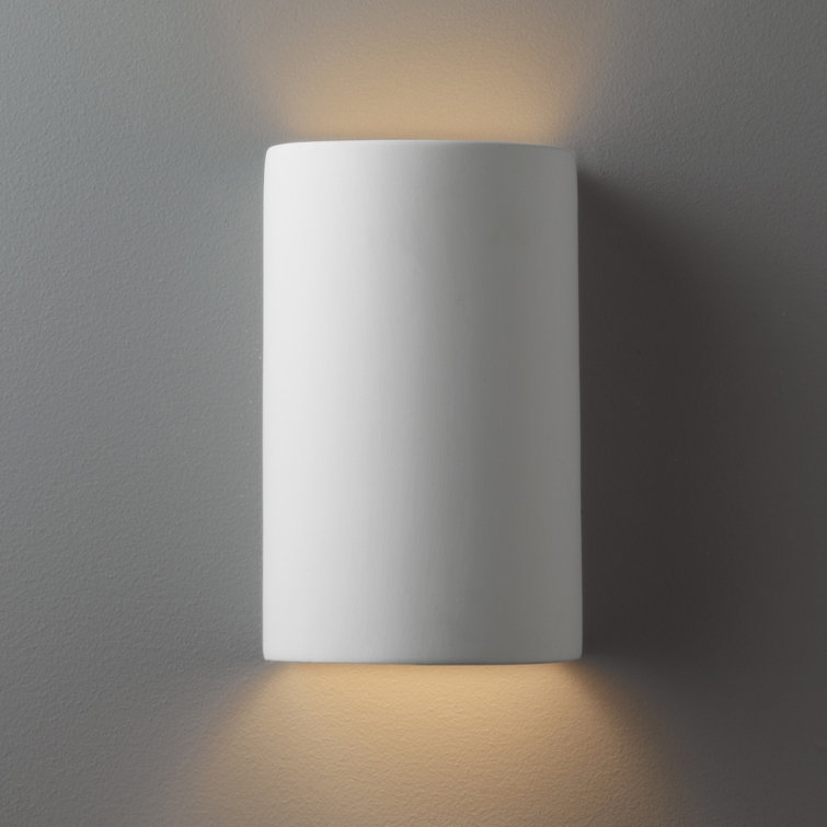 Tenny Bisque 9.5" Dimmable LED Outdoor Wall Sconce