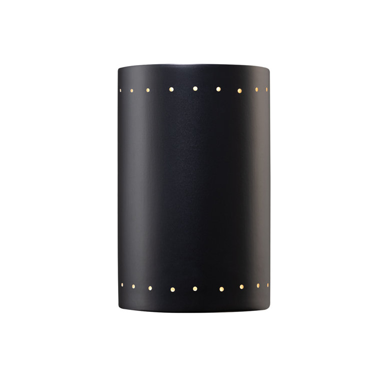 Costeira Black Iron Dimmable 1-Light Wall Sconce