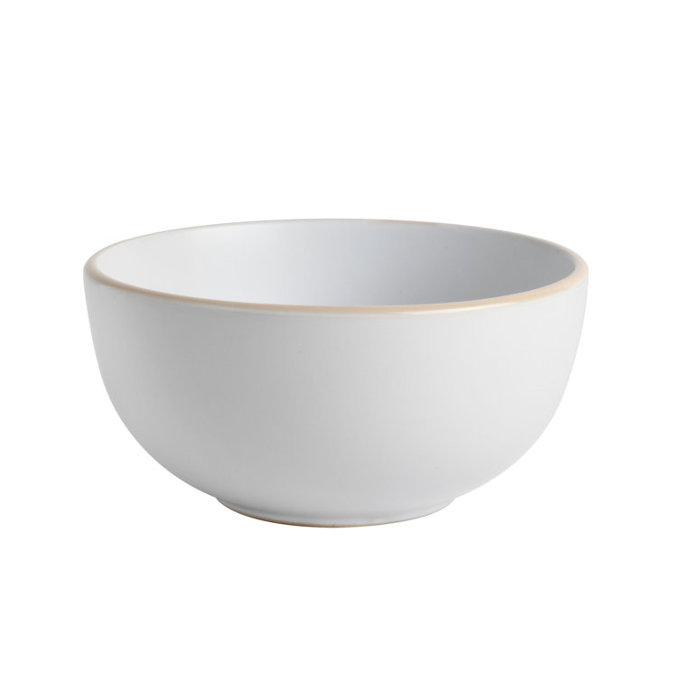 White Ceramic 12-Piece Dinnerware Set with Matte Finish