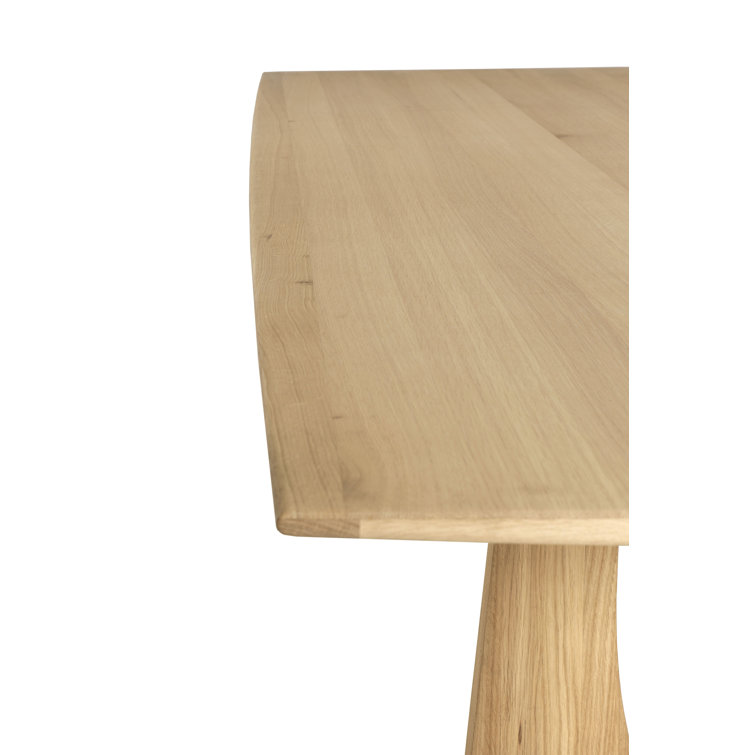 Geo 98-Inch Oak Extendable Dining Table
