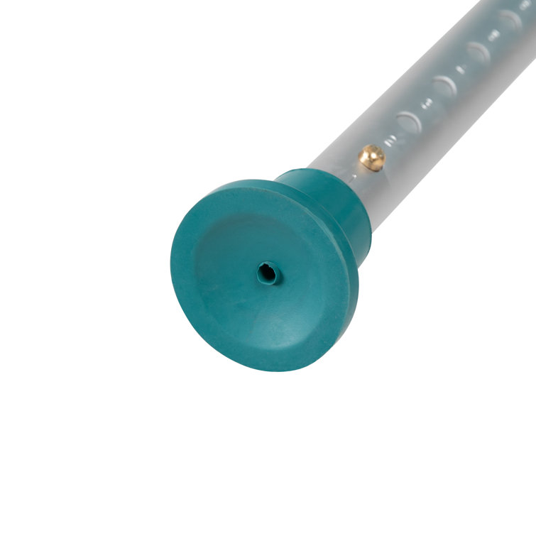 Hercules 300 Lb. Capacity Teal Adjustable Shower Chair with Arms