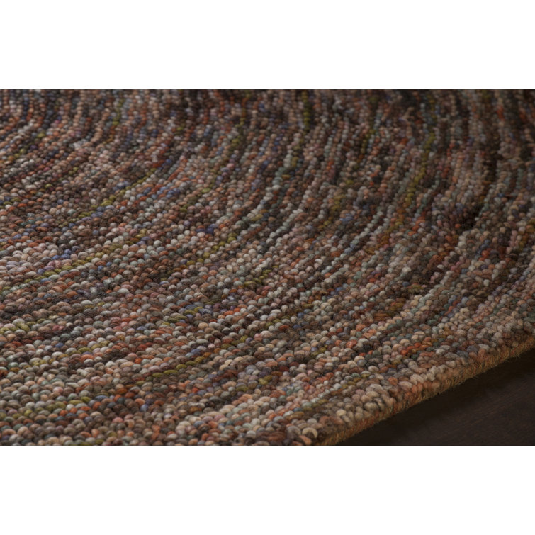 Hand-Tufted Galaxy Green 5' x 7'6" Wool Area Rug
