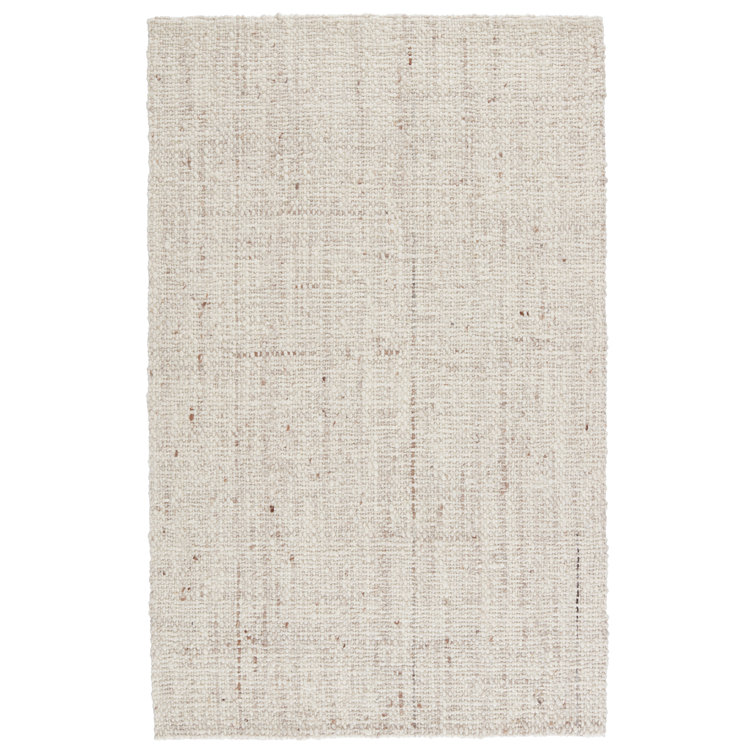 Cambridge Season Handwoven Ivory & Tan Wool Area Rug 12'x15'