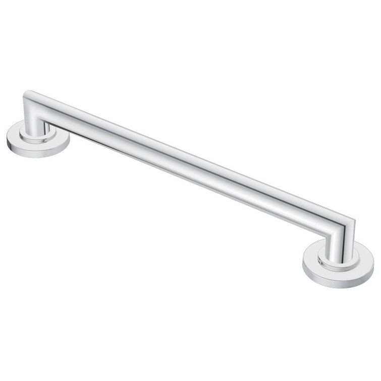 Modern Matte Black Stainless Steel Wall Mount Grab Bar