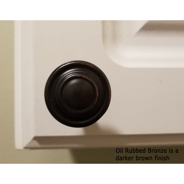 Oil Rubbed Bronze Round Hammered Cabinet Knobs Multipack