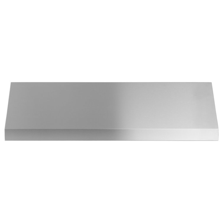 30" Convertible Wall Mount Range Hood in Silver with Night Light