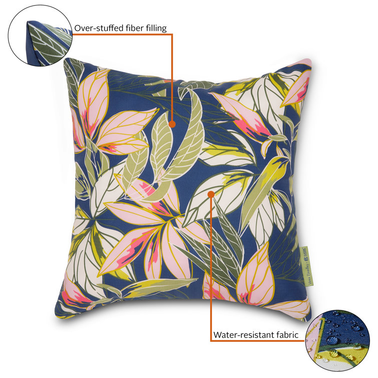 Vera Bradley Island Outdoor Square Pillow Cover & Insert