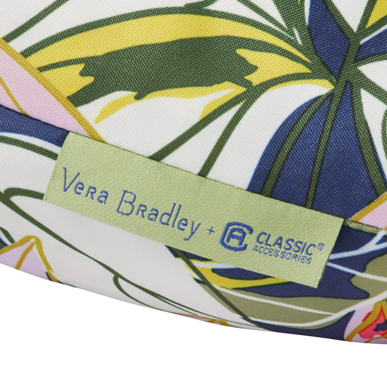 Vera Bradley Island Outdoor Square Pillow Cover & Insert