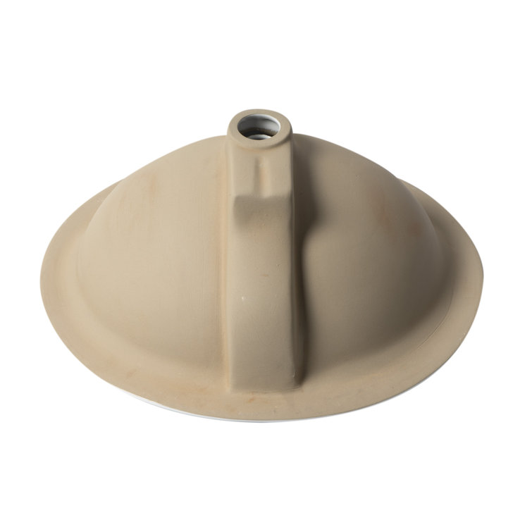 White Ceramic Oval Drop-In Bathroom Sink with Overflow