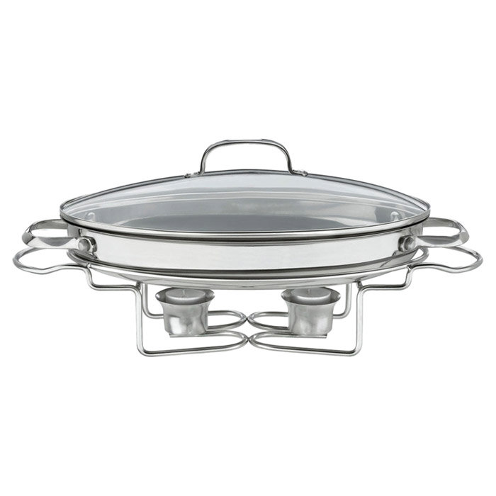 Cuisinart 13.5" Oval Stainless Steel Buffet Server