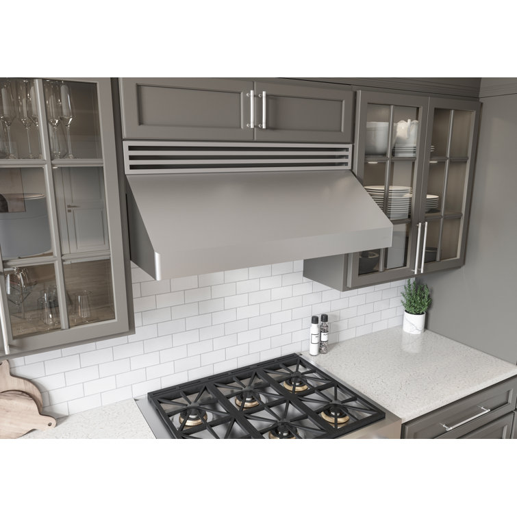 Zephyr 36" Stainless Steel Convertible Under Cabinet Range Hood