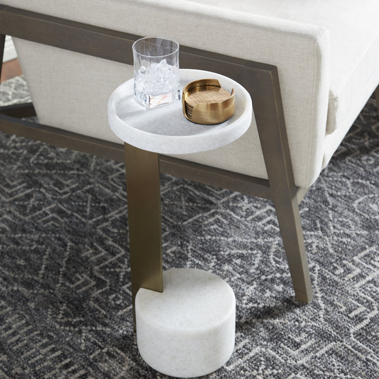 Presidio Cream Upholstered Armchair with Natural Wood Frame