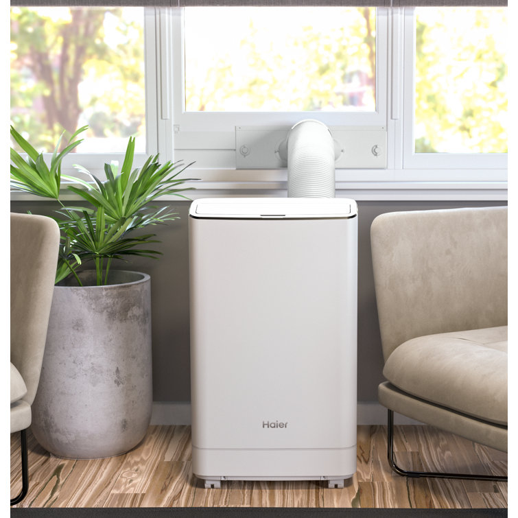 Haier 7100 BTU White Portable Air Conditioner with Remote