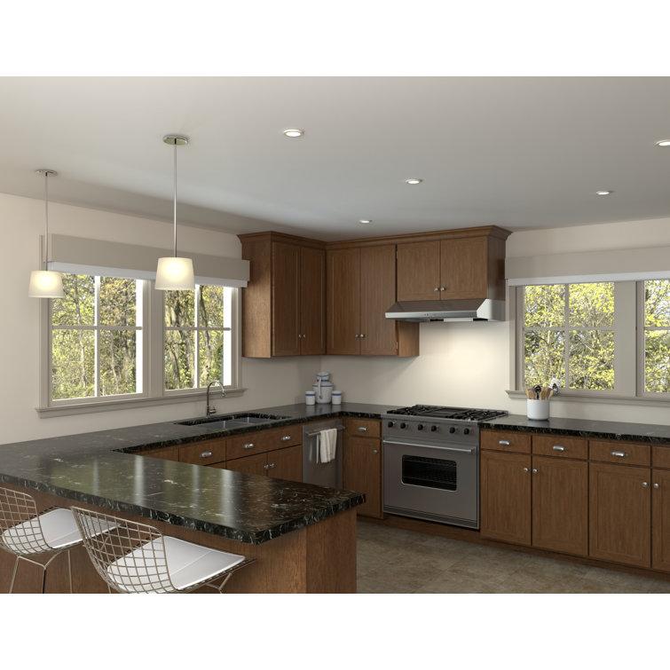 Zephyr 36" Stainless Steel Under Cabinet Range Hood with LED Lighting