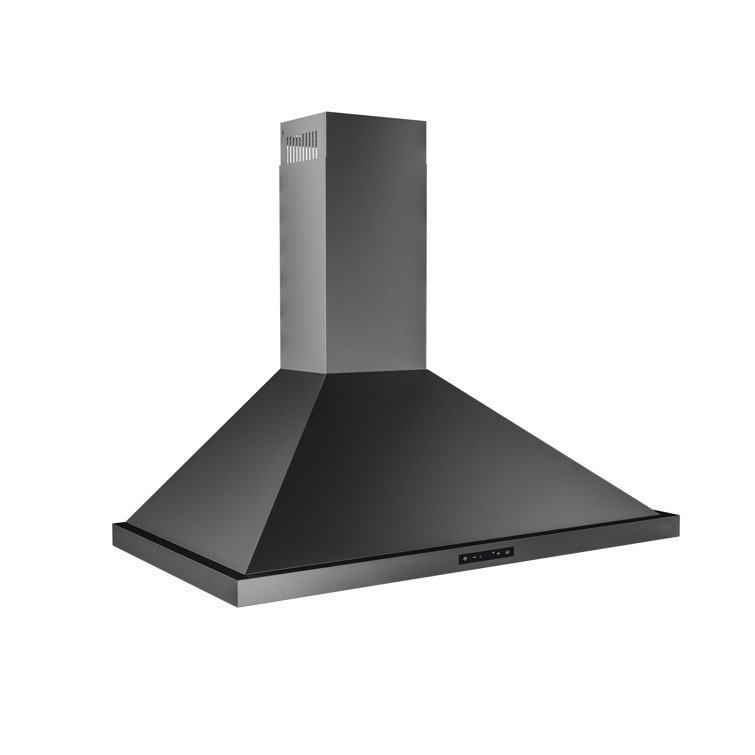 Zephyr Ombra 30" Black Stainless Steel Wall Mount Range Hood