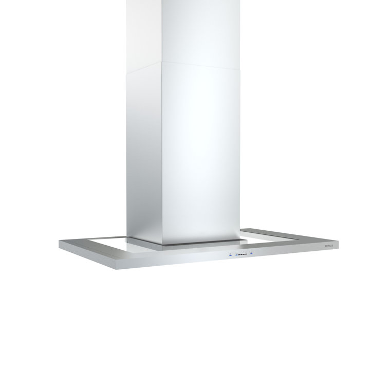 36" Stainless Steel Convertible Wall Mount Range Hood with Charcoal Filter