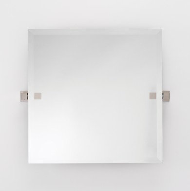 Square Frameless Glass Wall Mounted Bathroom Mirror