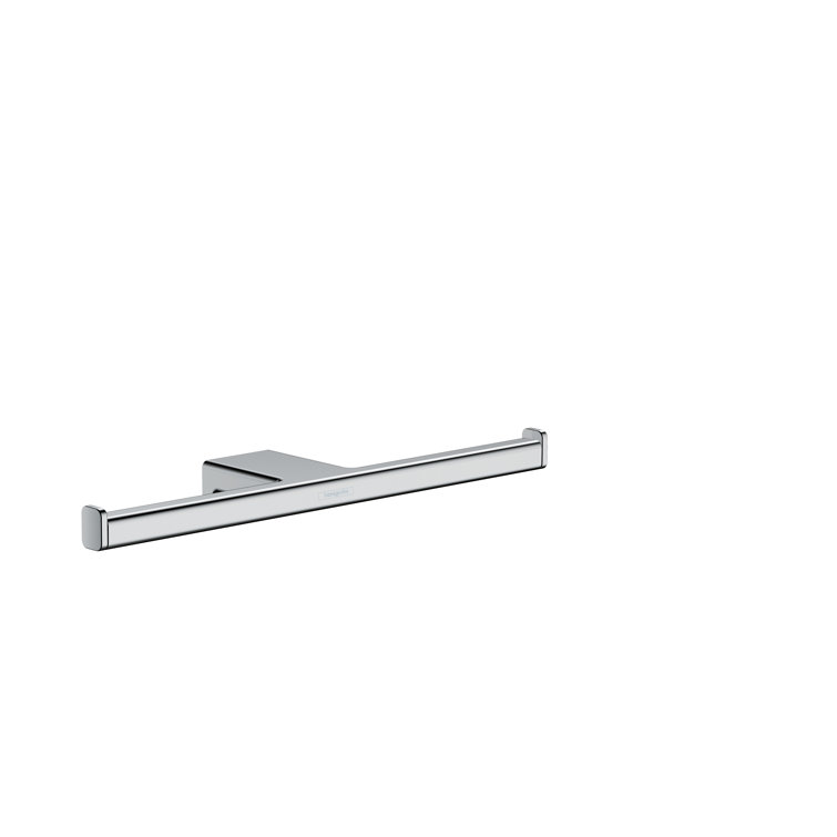 Hansgrohe Chrome Double Toilet Roll Holder