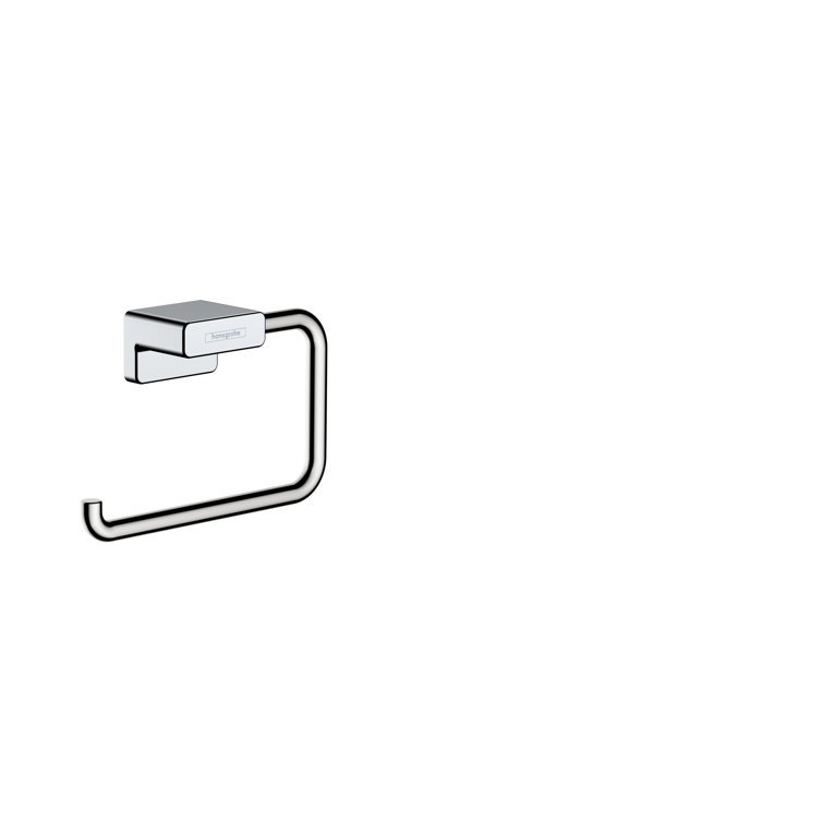 Hansgrohe Chrome Metal Wall-Mounted Roll Holder