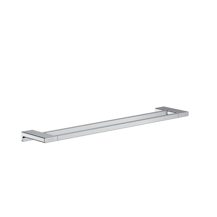 Hansgrohe Chrome Wall Mounted Double Towel Rail