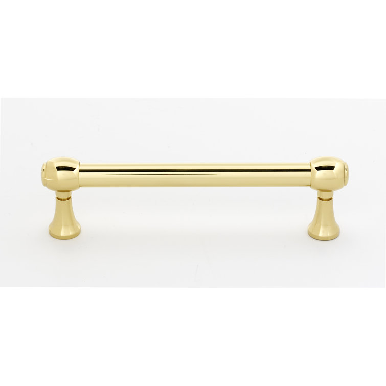 Polished Brass Mid-Century Modern Cabinet Bar Pull