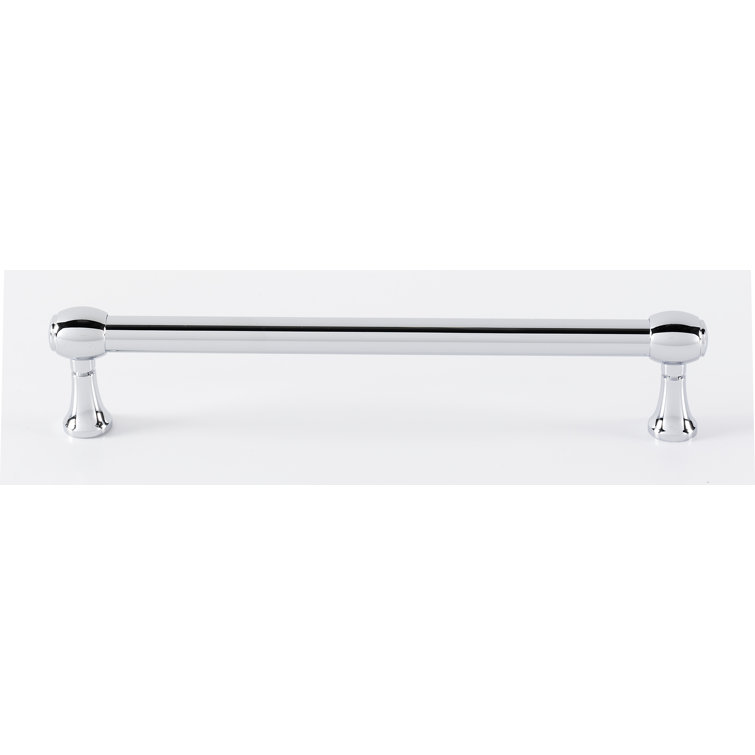 Royale 6" Polished Chrome Bar Pull with Mounting Hardware