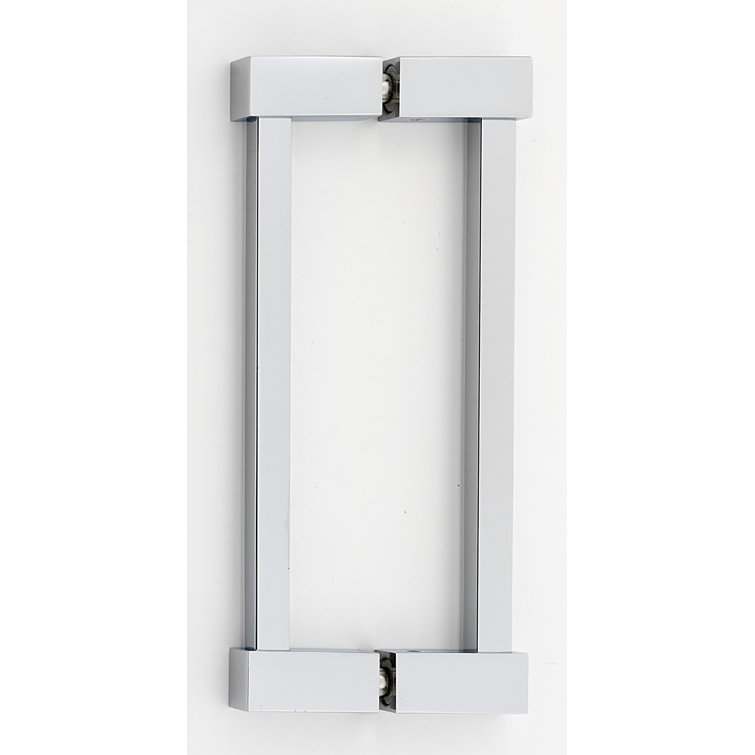 Polished Chrome 6" Modern Bar Pull with Mounting Hardware