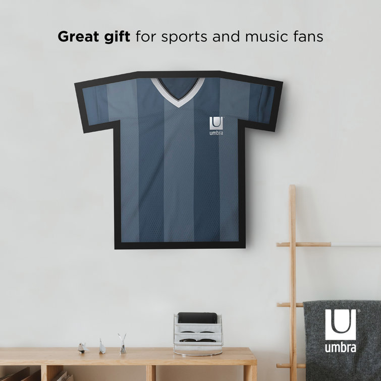 Medium Black Iron T-Shirt Shaped Wall Display Frame